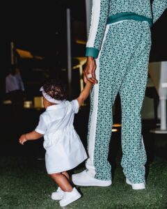 Victor osimhen and Daughter